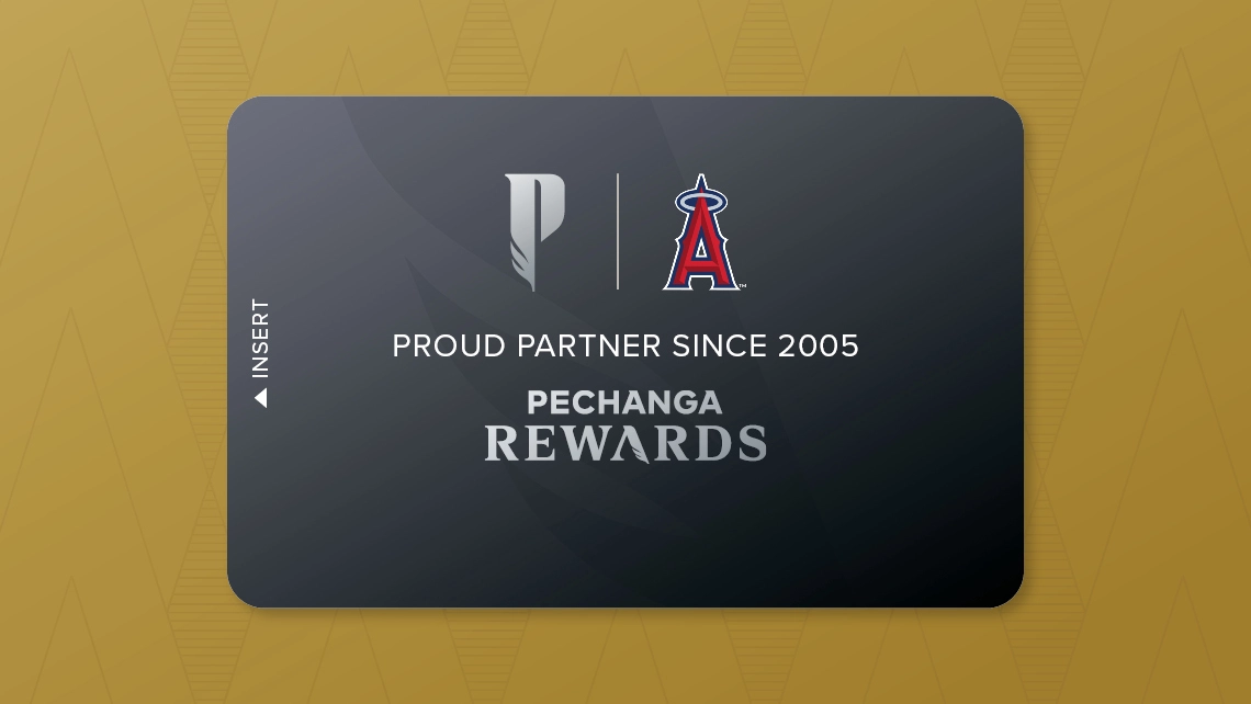 Los Angeles Angels Sponsorship Card