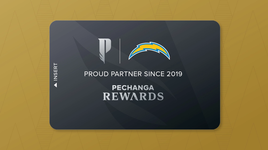 Los Angeles Chargers Sponsorship Card