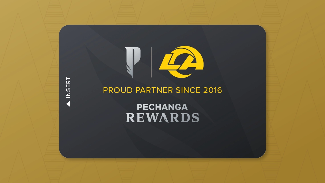 Los Angeles Rams Sponsorship Card